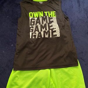 Boys Toddler Athletics Shorts Set Size 6/7